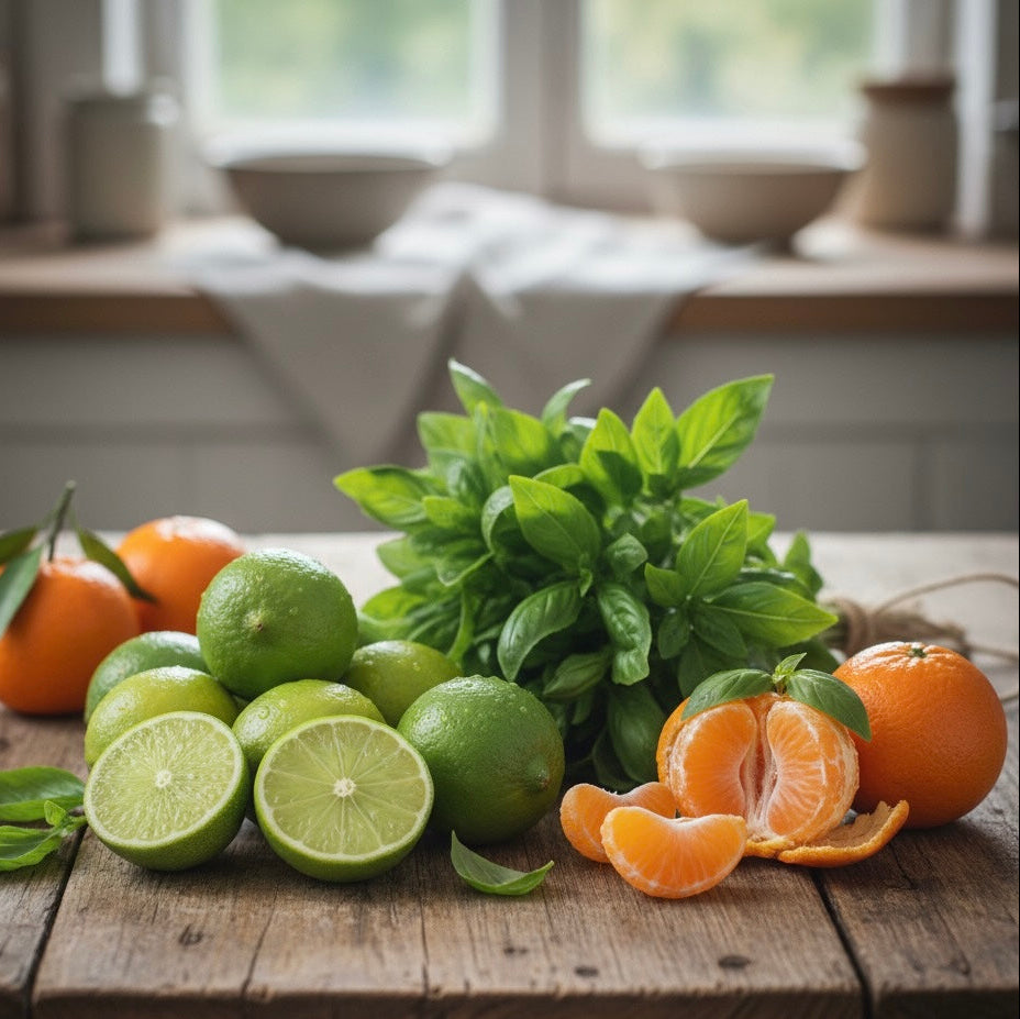 LIME BASIL & MANDARIN - TEALIGHTS - CASE OF 6