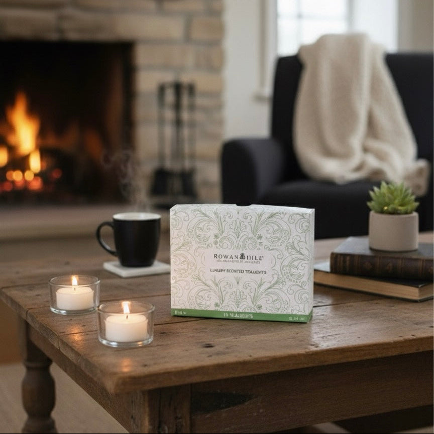 LIME BASIL & MANDARIN - TEALIGHTS - CASE OF 6